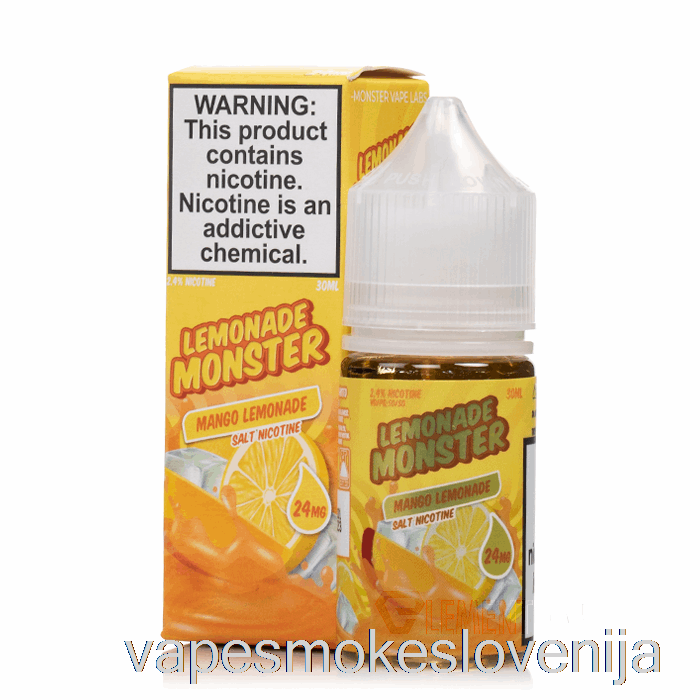 Vape Slovenija Mango - Limonada Pošastne Soli - 30ml 24mg